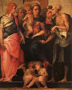 Rosso Fiorentino Madonna and Child with Saints Spain oil painting artist